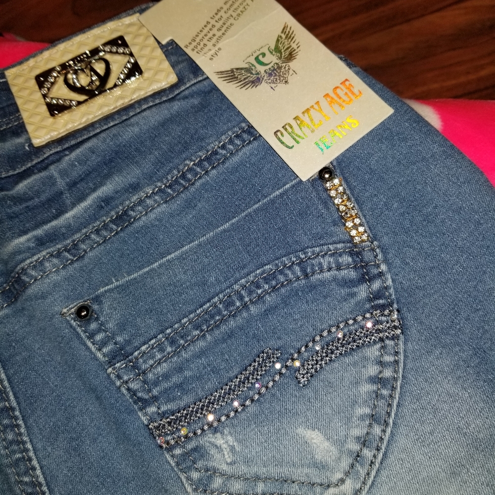 Crazy Age ,Nwt Jean  Shorts